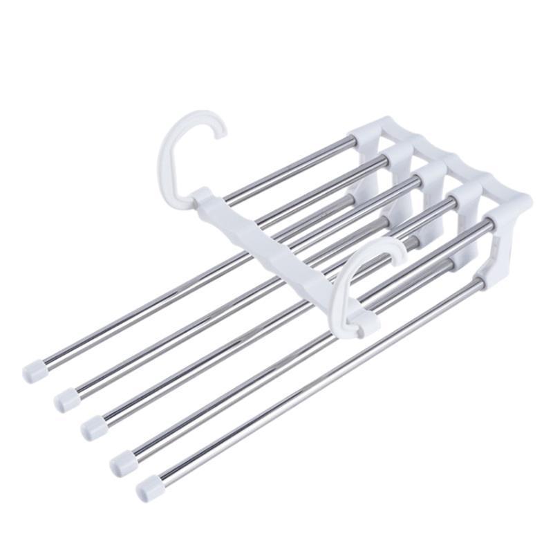 Versatile Stainless Steel Hanging Pants Rack